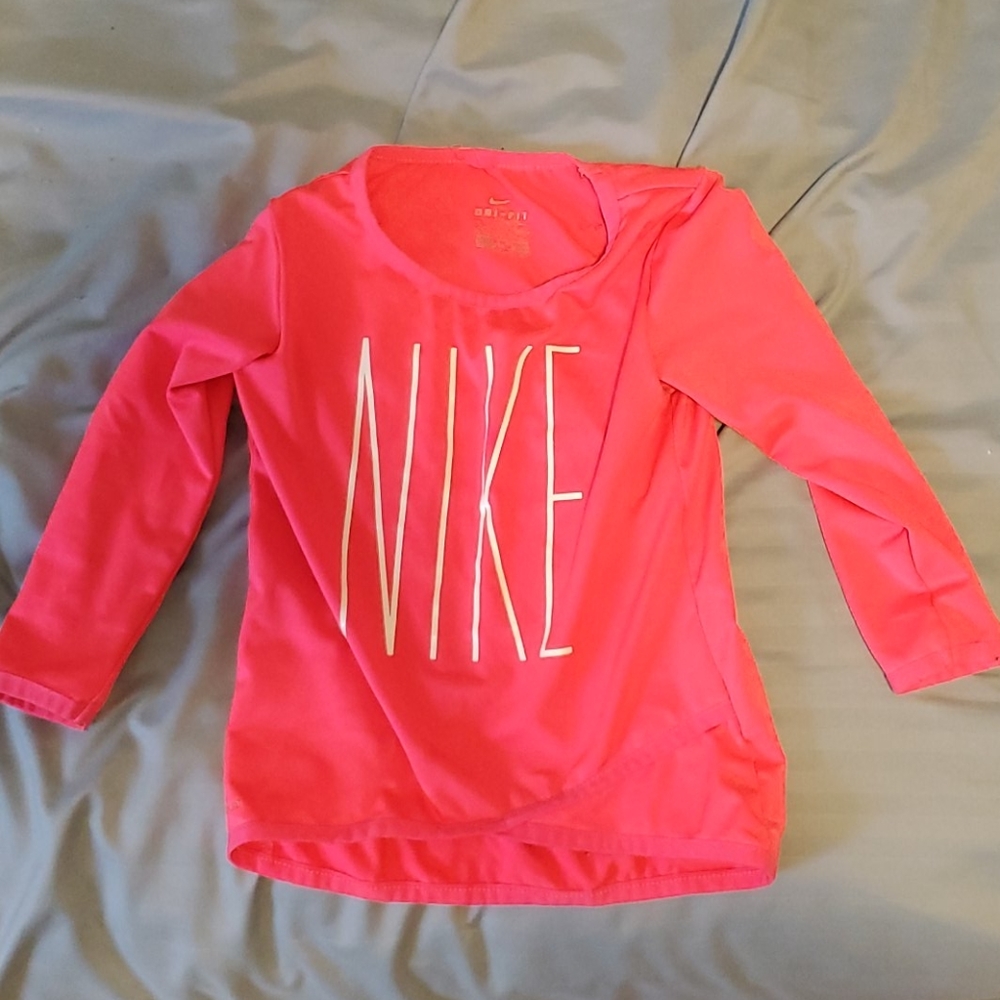Nike long sleeve pink
